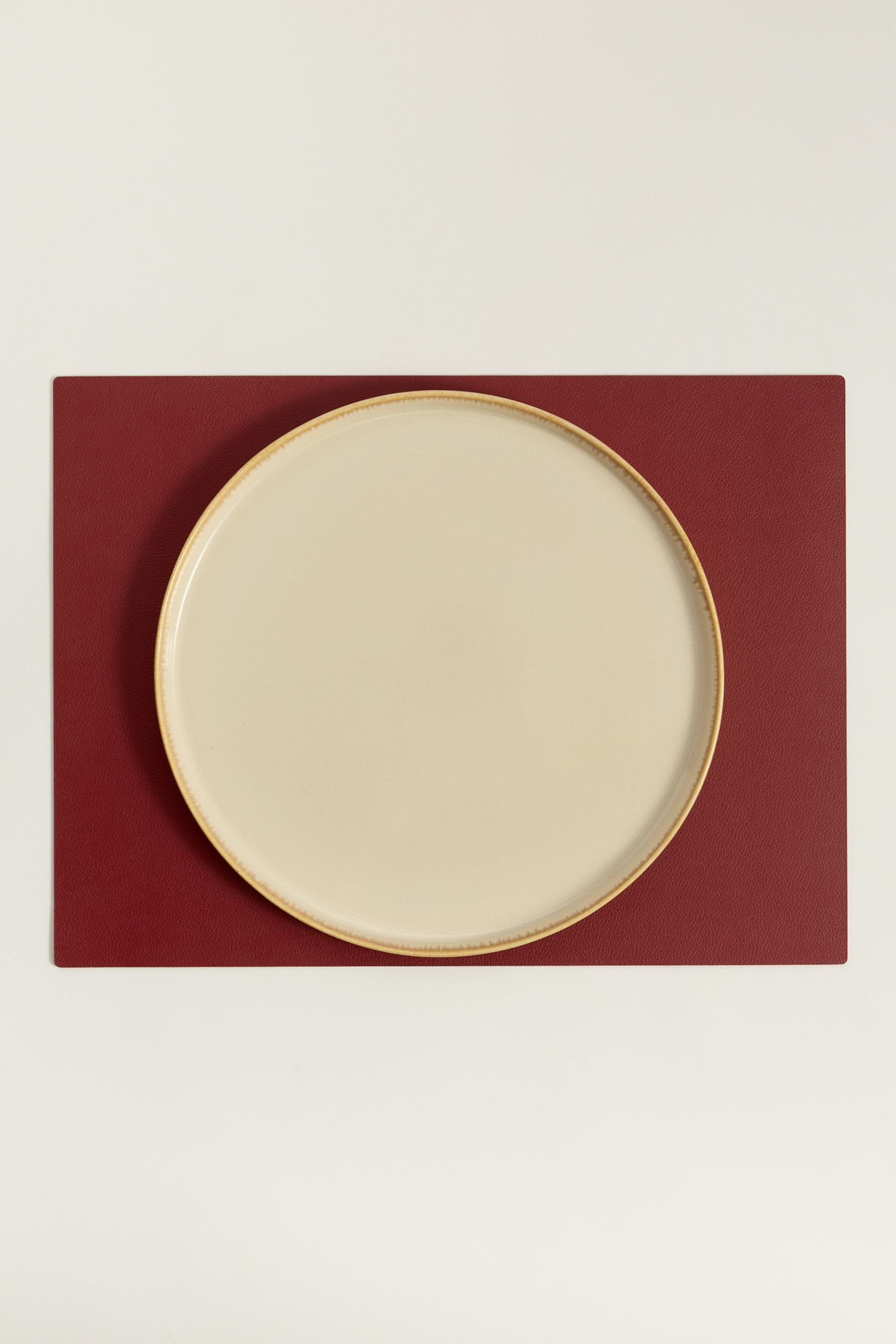 Salvamantel rectangular piel 29 x 39 cm