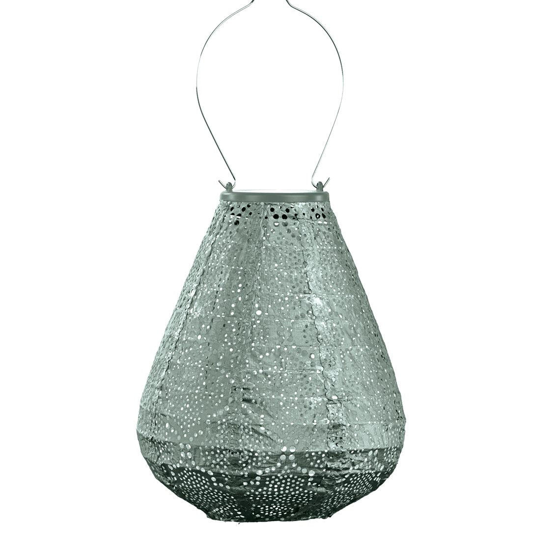 Lumiz solar lampion - baar tulip - 20 cm - sage green