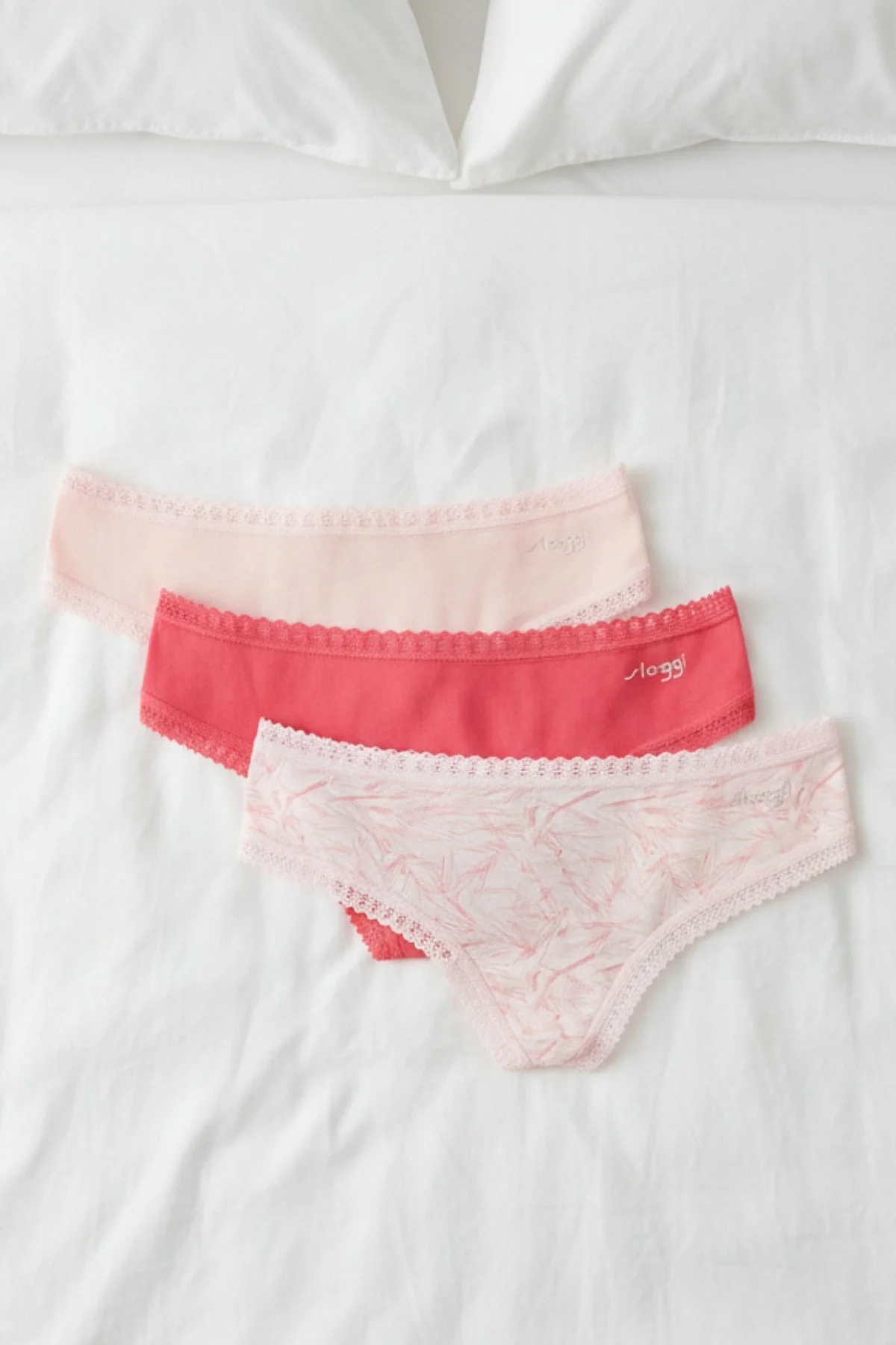 3 Pack Pink Go Crush Hipster Briefs