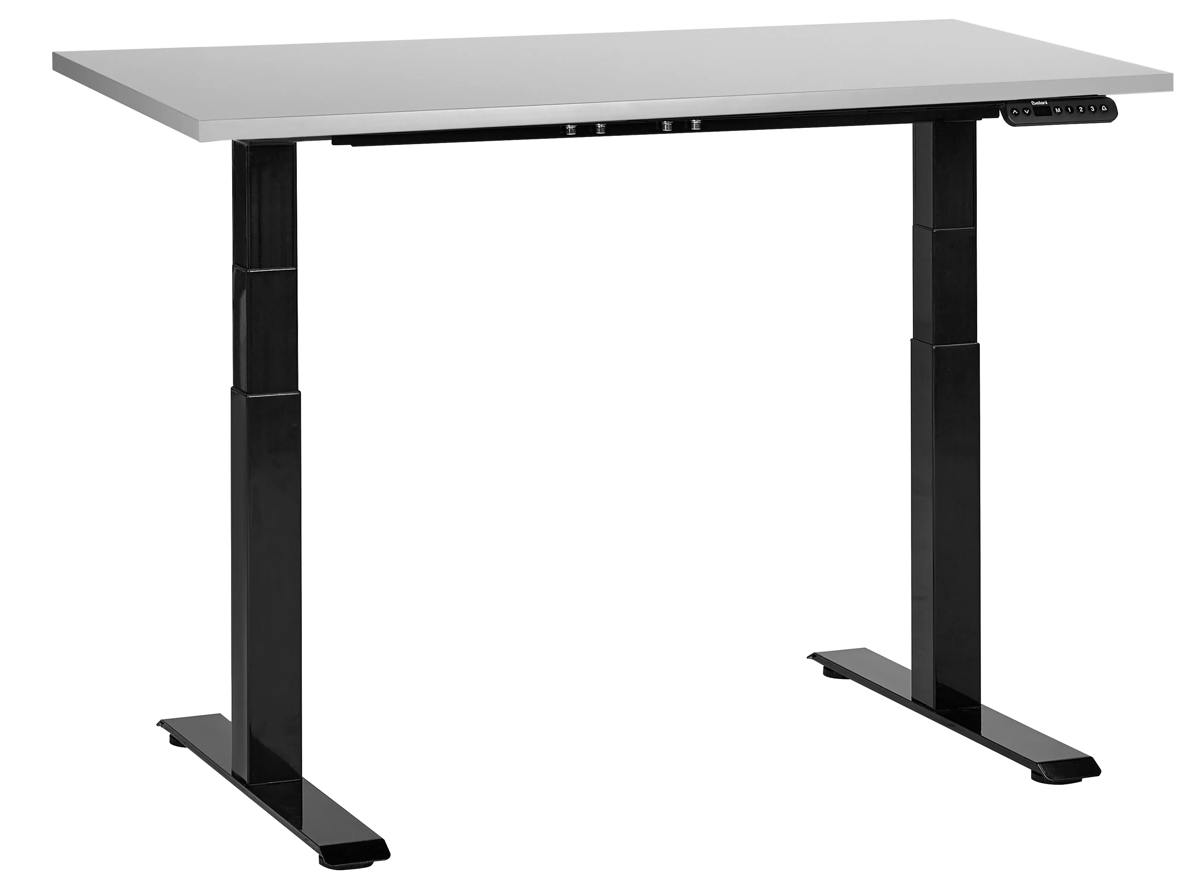Electric Adjustable Standing Desk DESTINES Grey/ Black 120 cm 72 cm