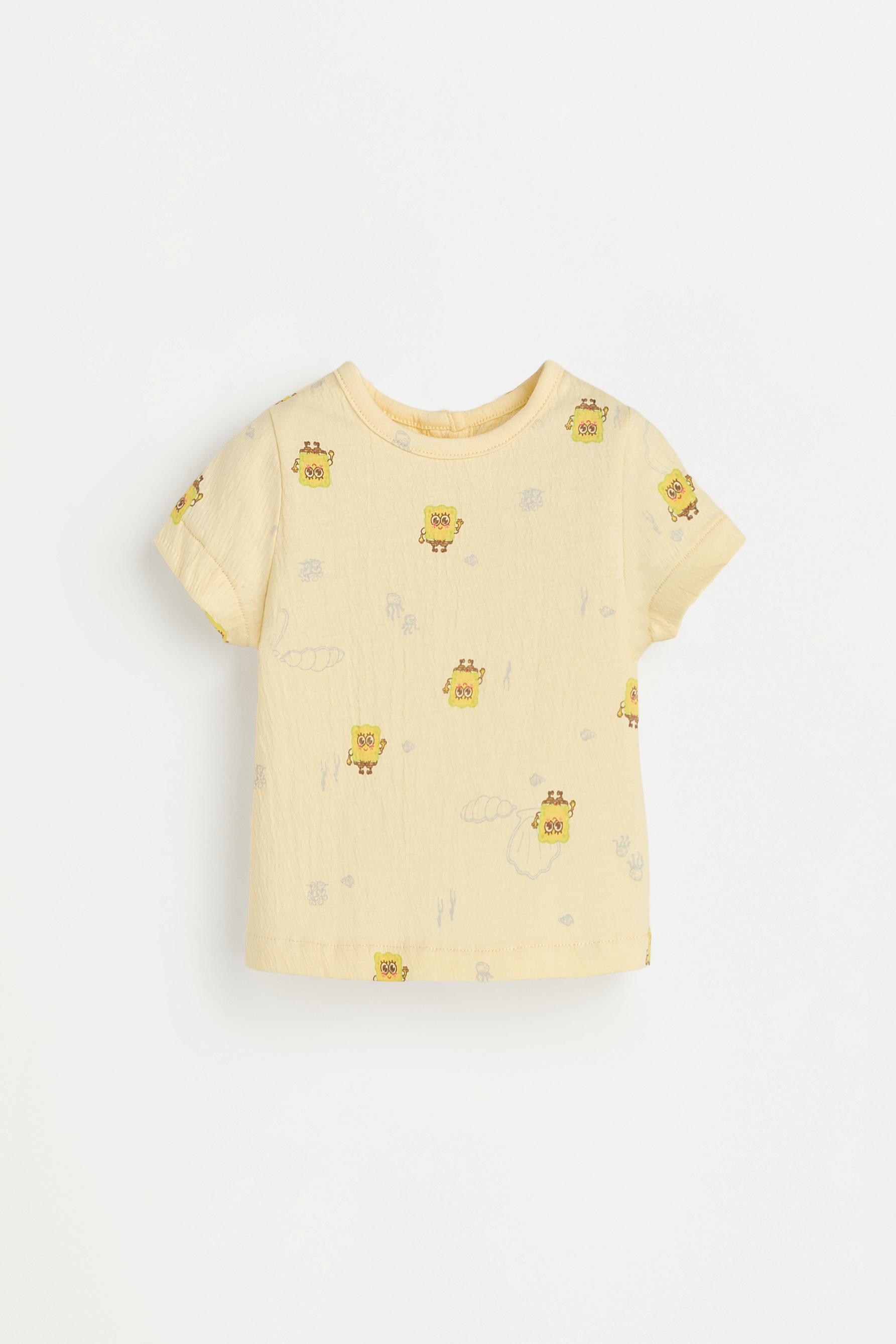 Set Bob Esponja Nickelodeon™ camiseta y braguita
