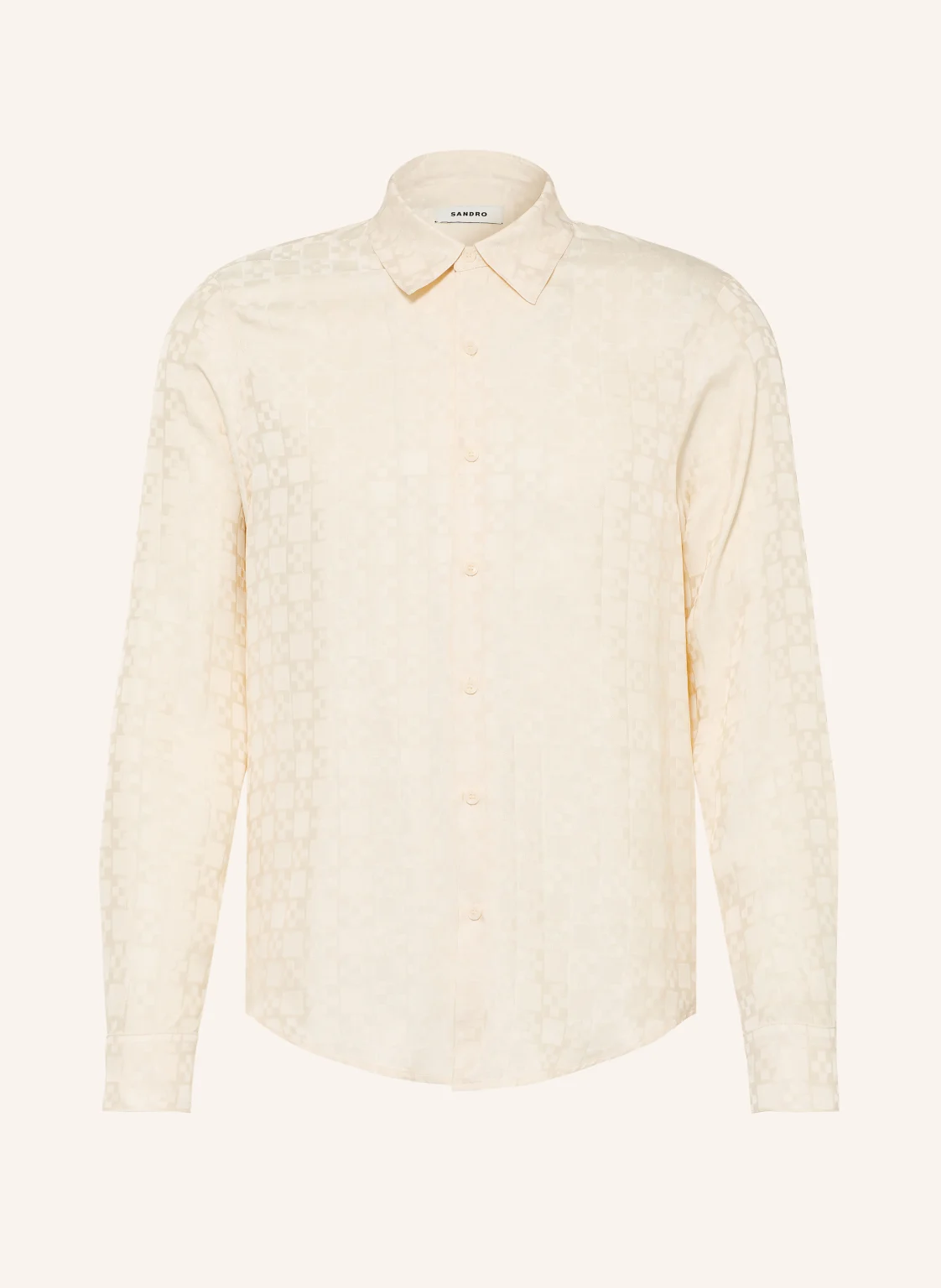 SANDRO Satinhemd Extra Slim Fit