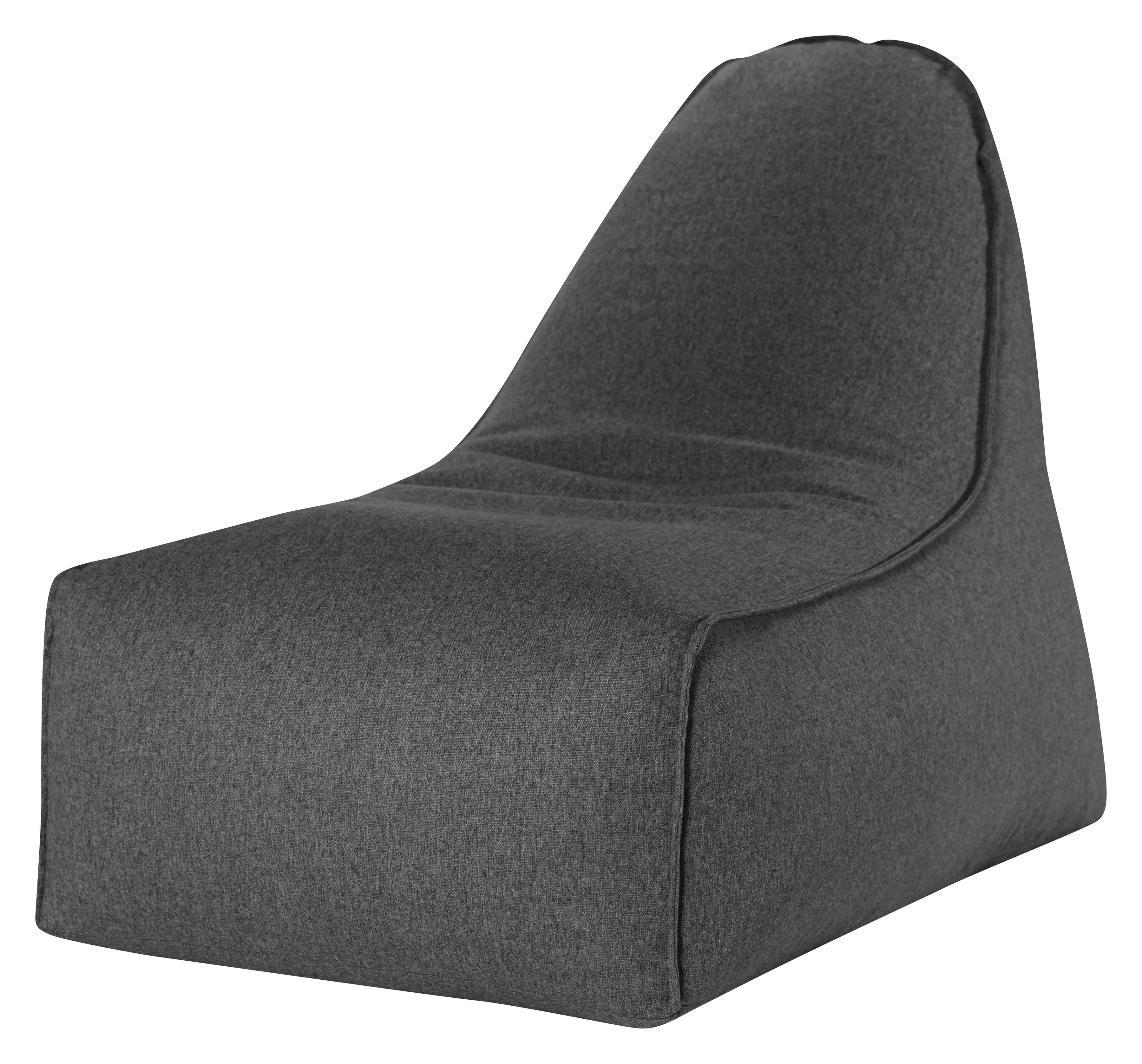 SITTING POINT - Fauteuil d'intérieur aspect feutre anthracite