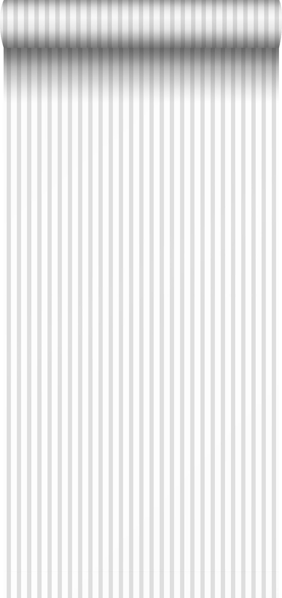 Sanders & Sanders behang strepen grijs en wit - 53 cm x 10 m - 640314