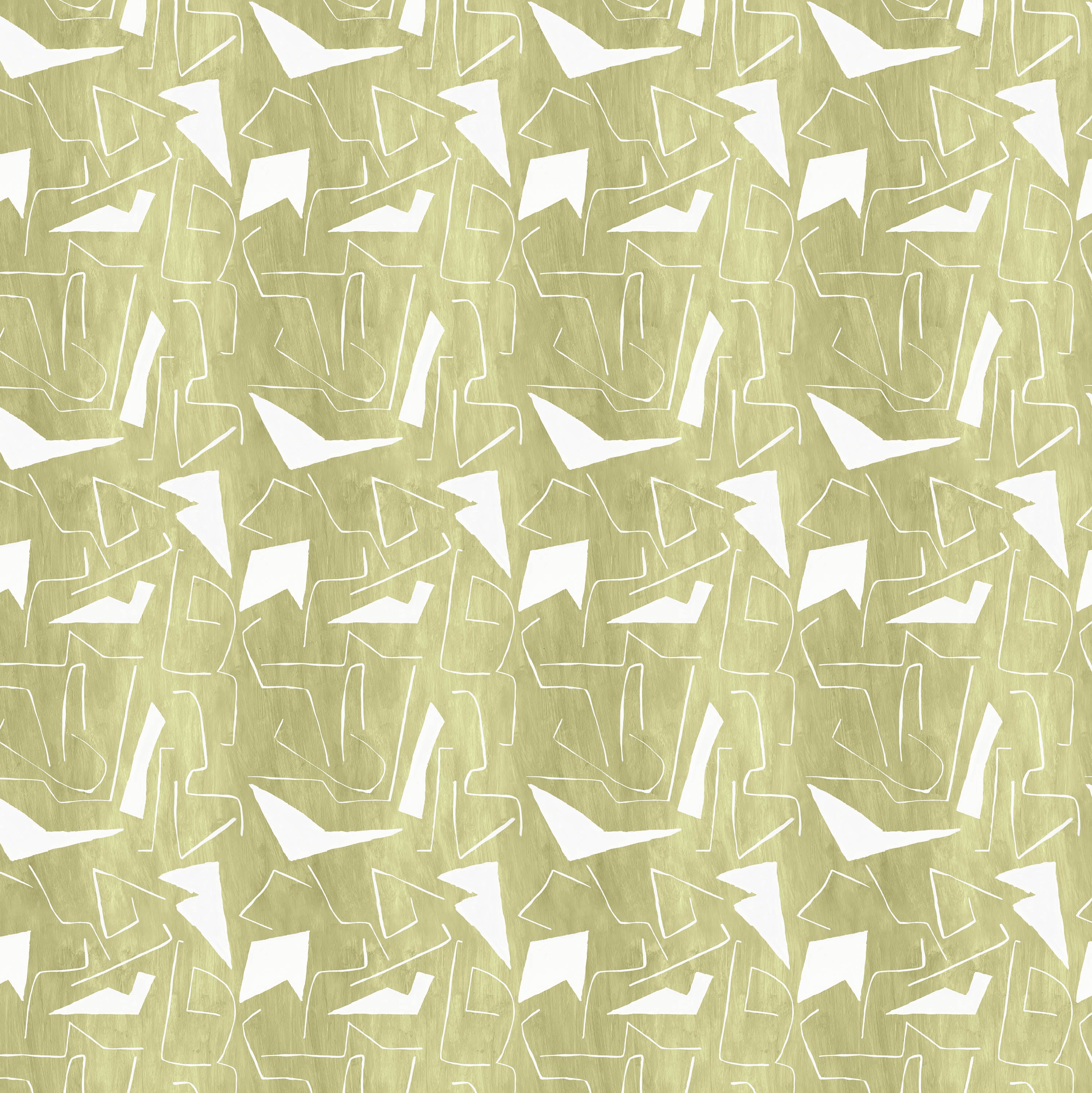 Catchii Behang Graphics Light green