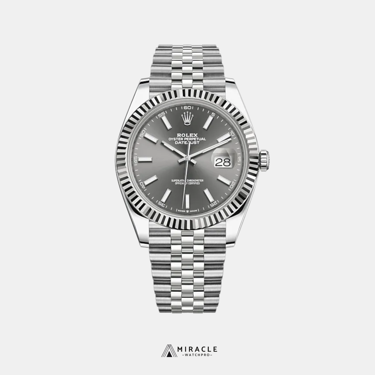ROLEX-DATEJUST-REF.M126334-0014-ELITE CLONE-41MM-Replica Watch