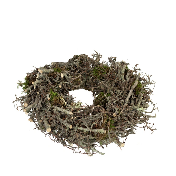Tannenzweige, Naturkranz Bonsai Moos, 30 cm