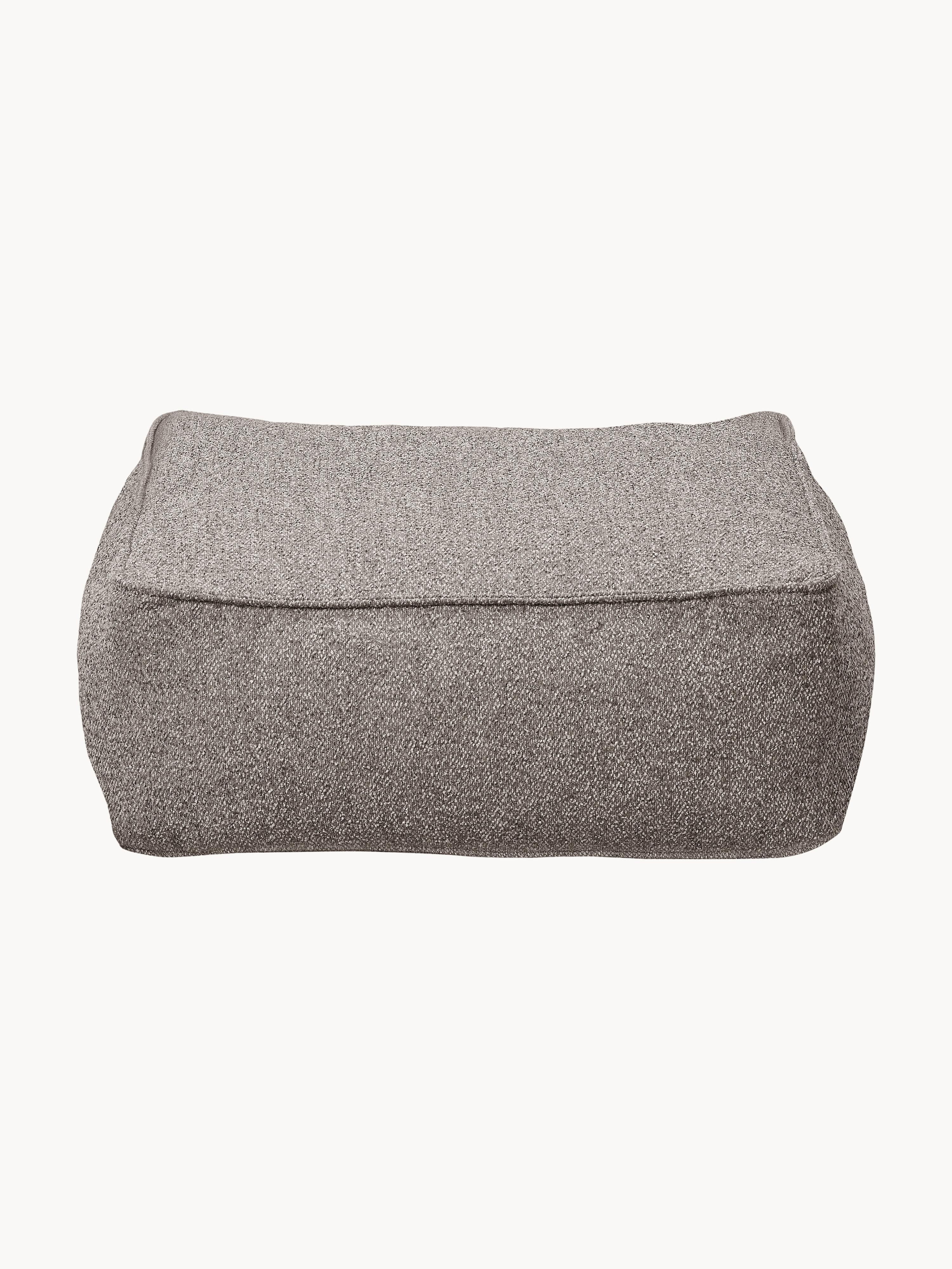 Garten-Pouf Grow aus Bouclé