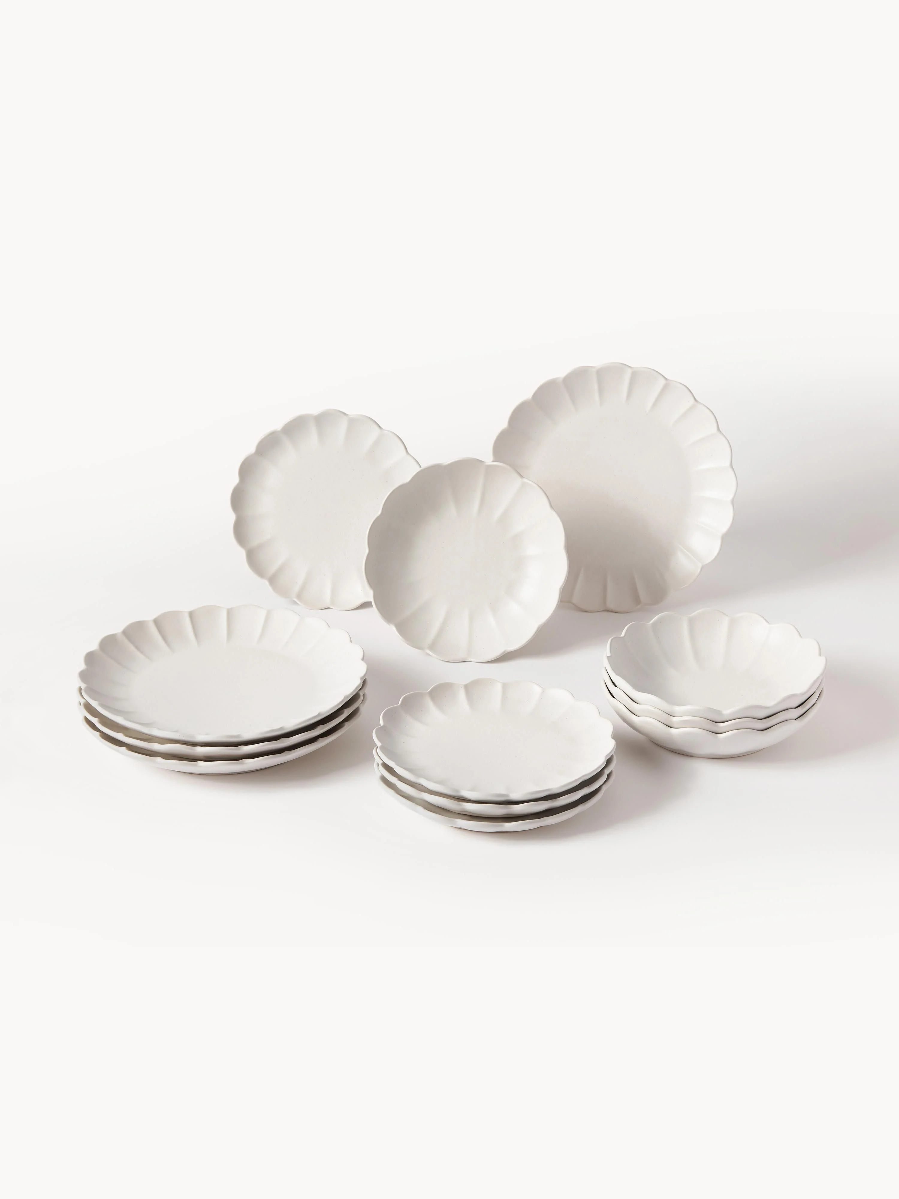 Geschirr-Set Sabina, 4 Personen, 12er-Set