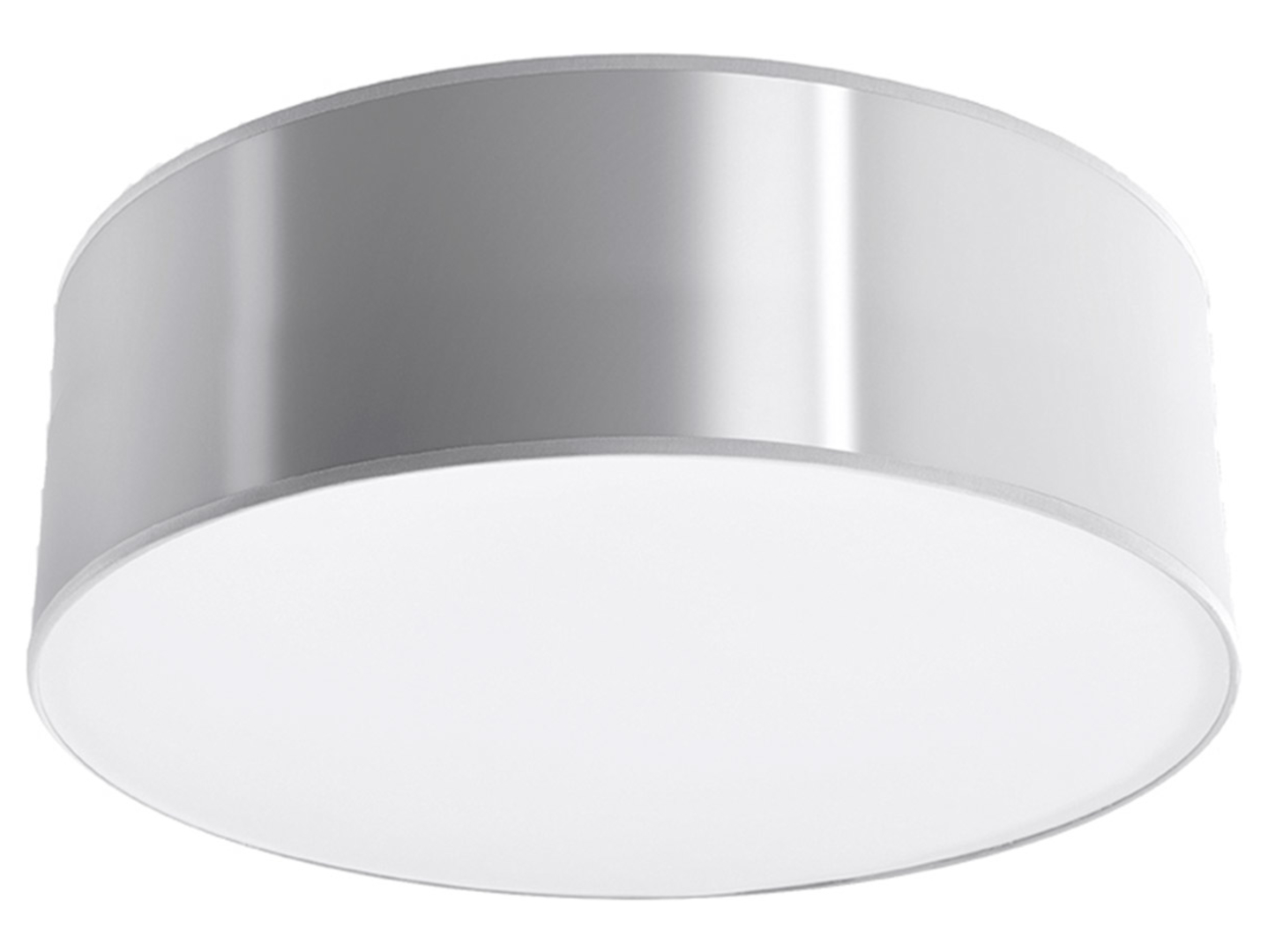 Plafon Arena 25 cm szary