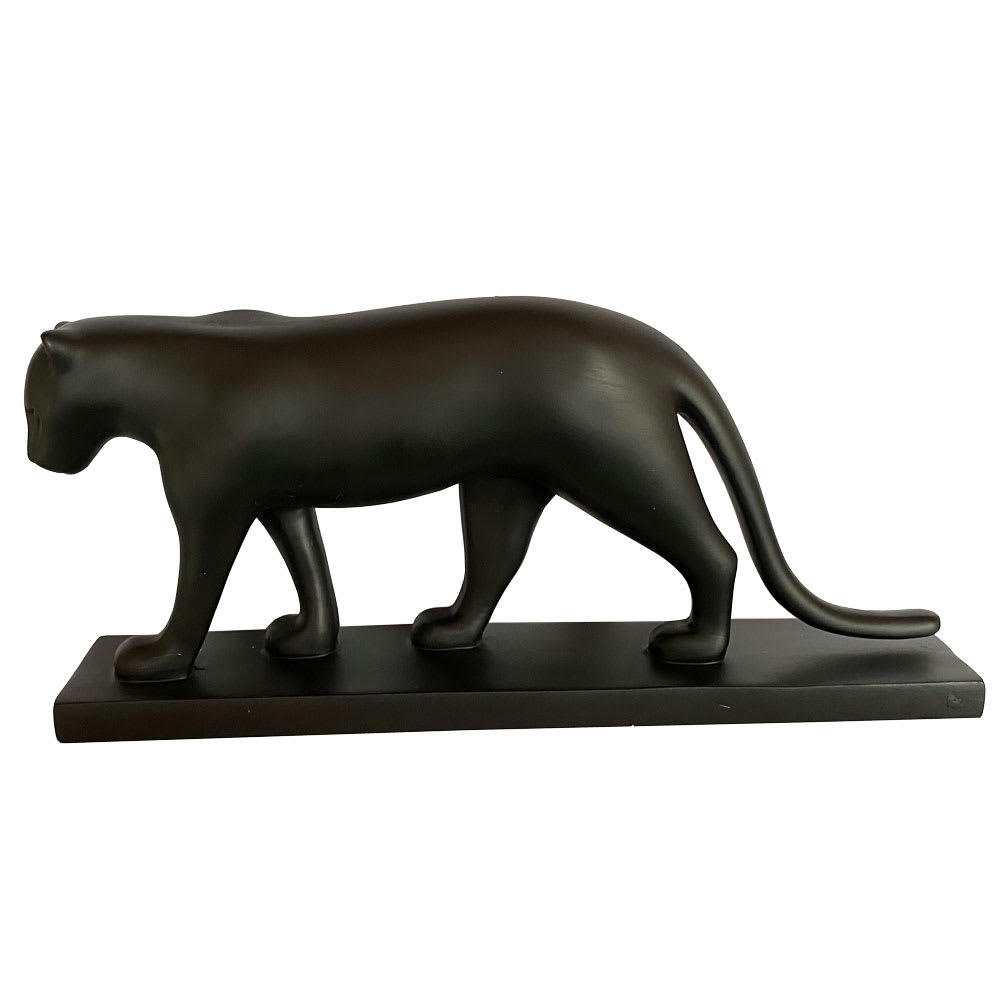 PANTHÈRE - Statue panthère noire de François Pompon L28,5cm