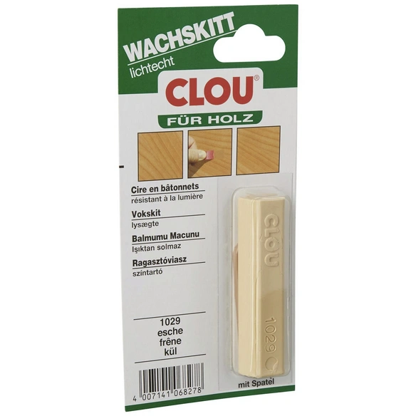 Wachskitt, 20 g, esche, inkl. Spatel