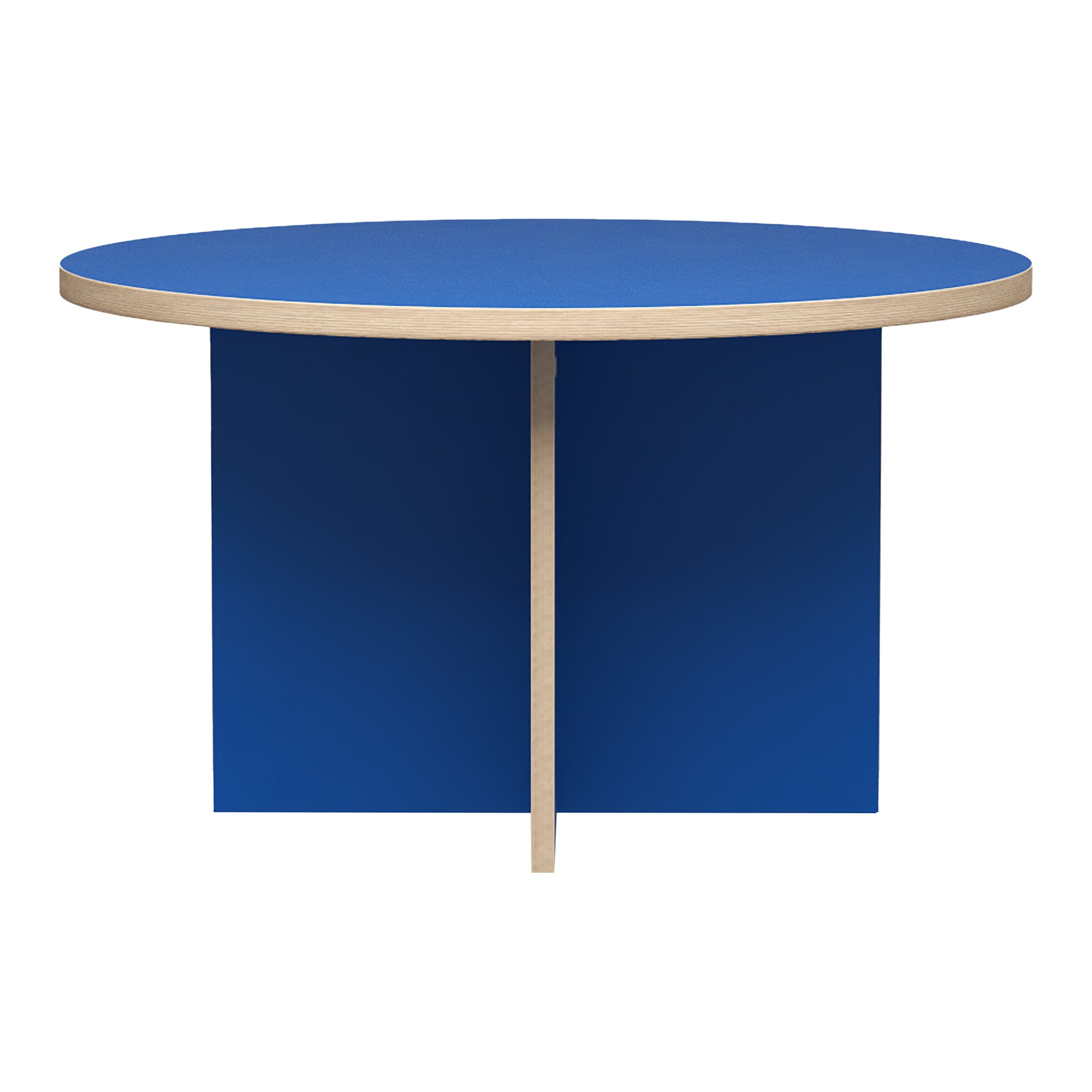 HKliving Dining Table Eettafel -Ø 130 cm - Blue