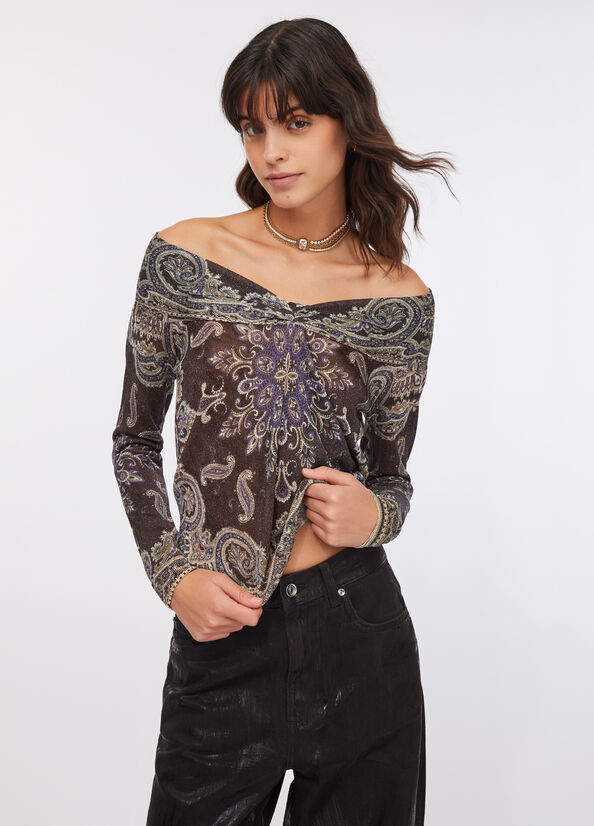 Maglia con scollo a V