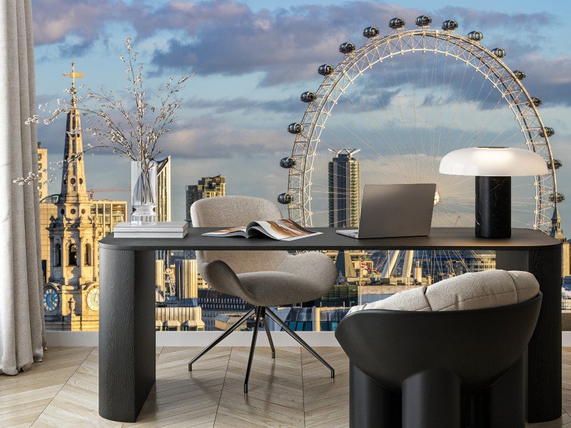 Fototapeta London Eye 300x210cm