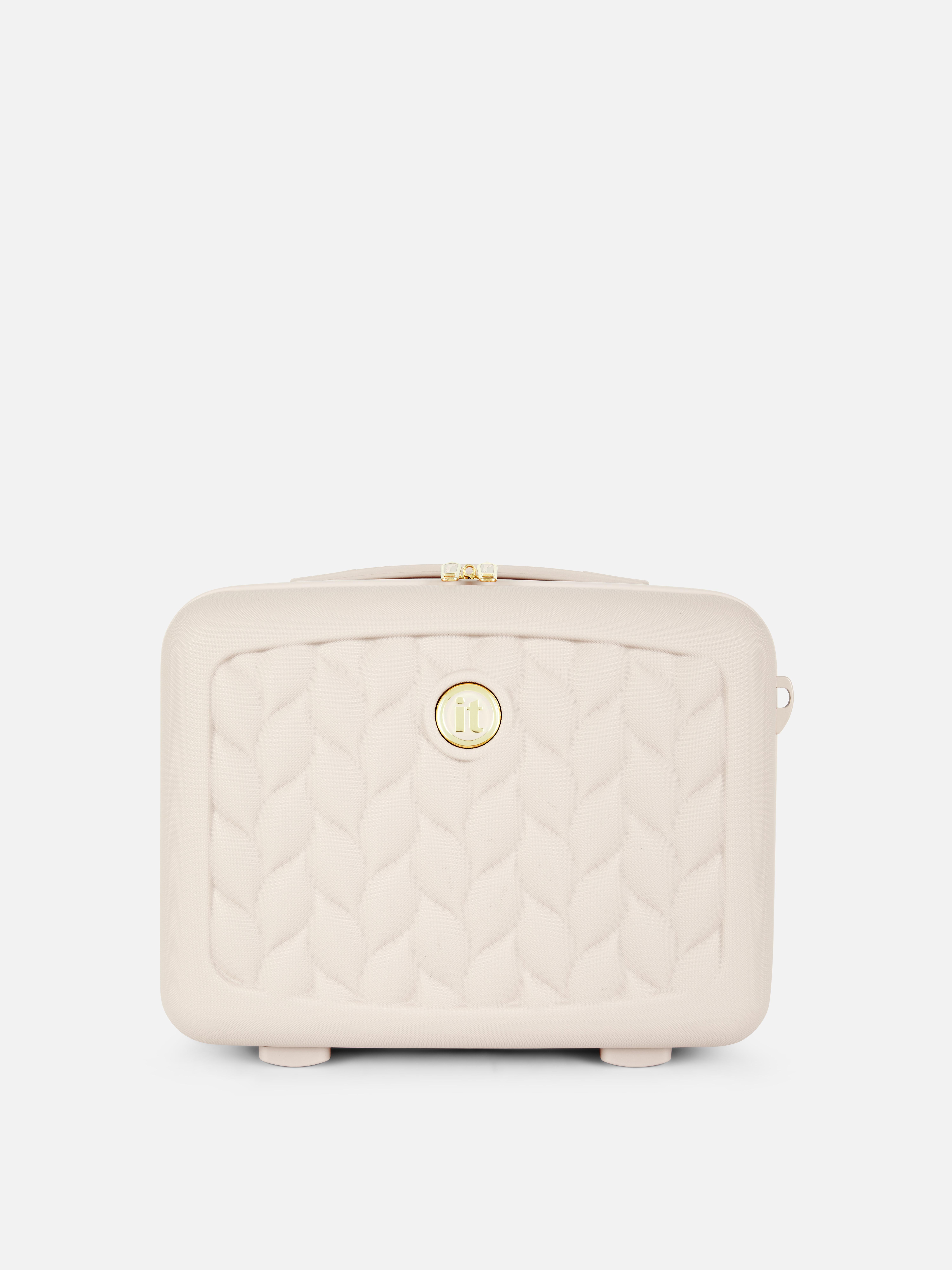 It Luggage Hard Shell Weave Vanity Case
