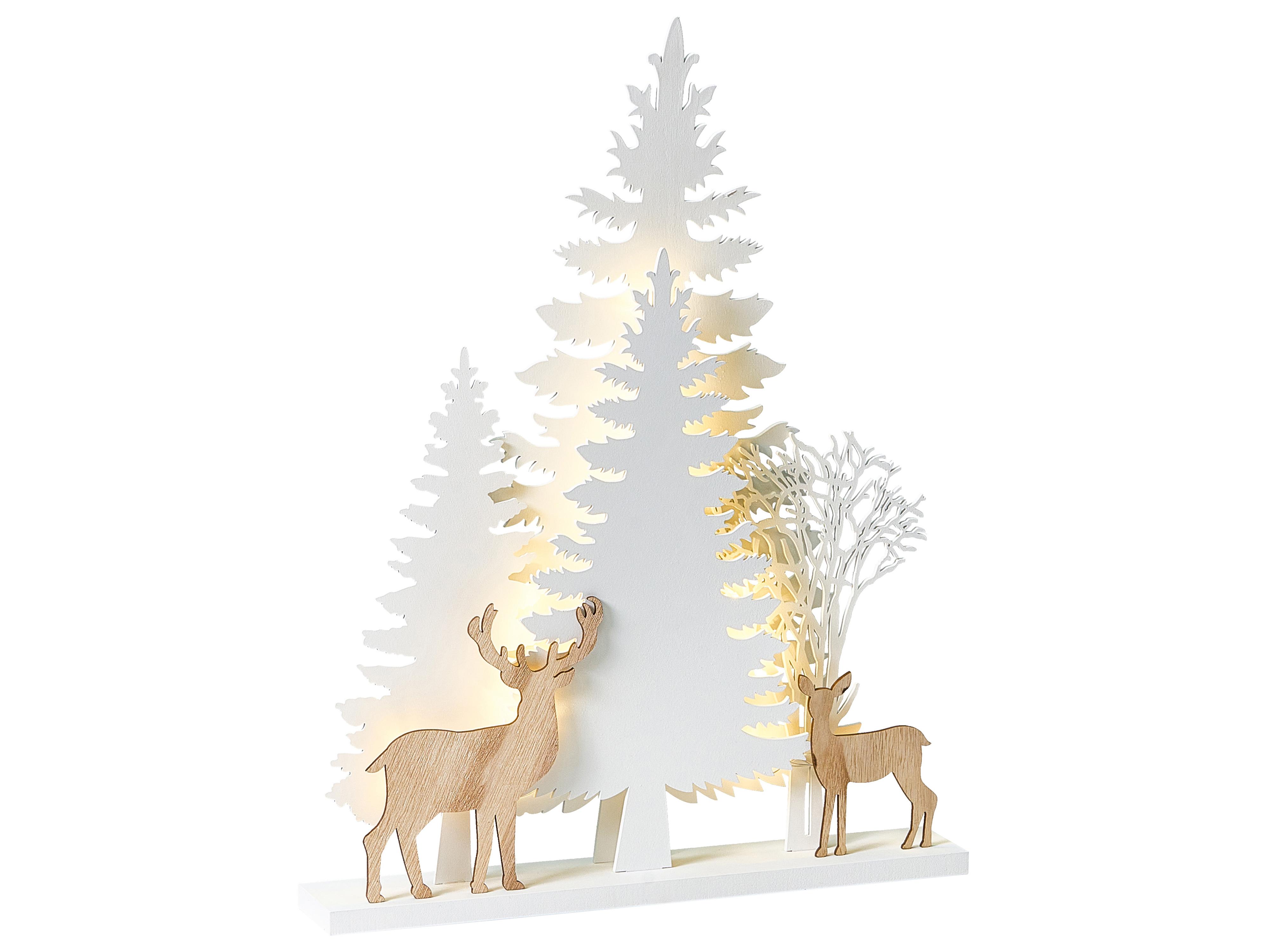 Christmas Decoration LED GISSELAN 45 cm White