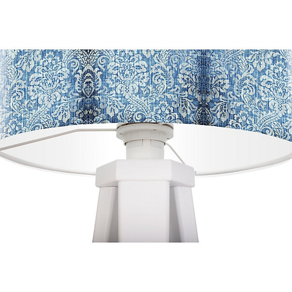 Lampe de chevet stamps foto-008 30 x 30 x 45 cm Blanc