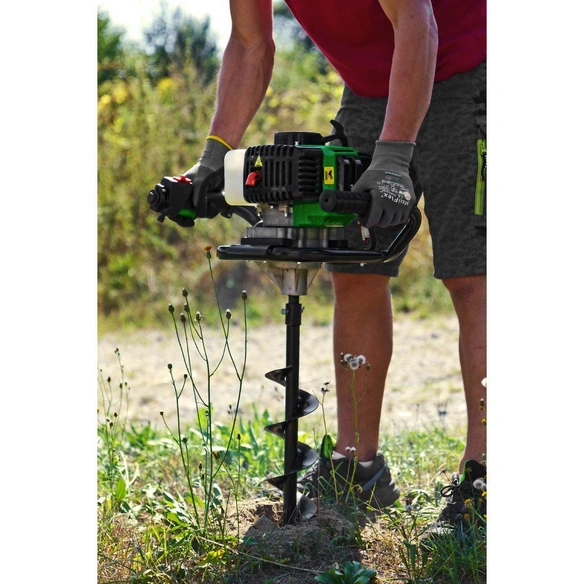 Erdlochbohrer »ZI-ELB70«, grün, 1,5 kW, Tankinhalt: 1,2 l, ohne Akku