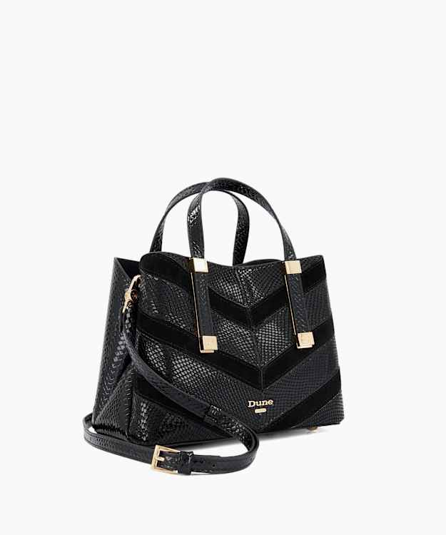 Dinkydorry Black - Textured Tote Bag