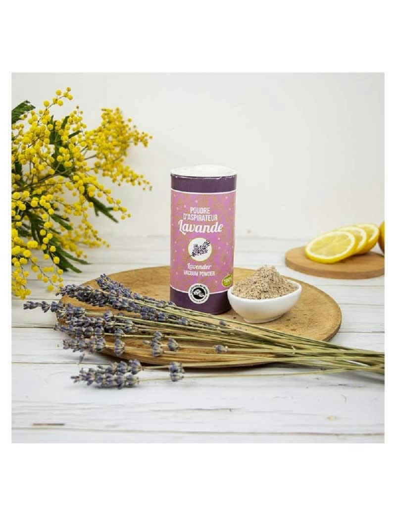 LAVANDE - Poudre parfumée lavande pour aspirateur