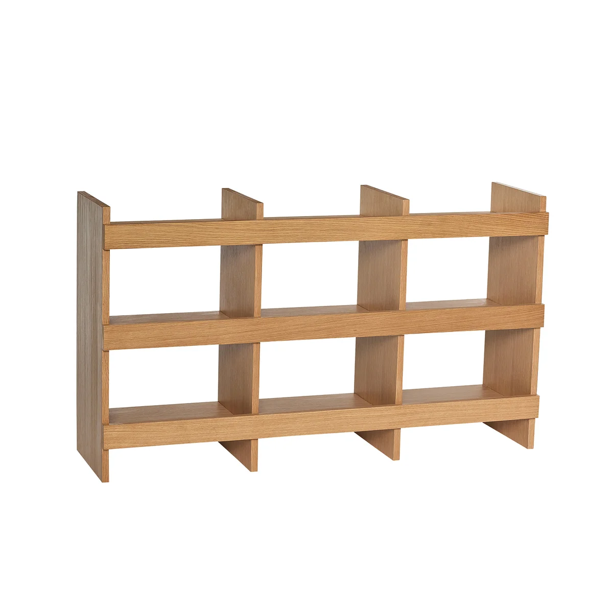 Hübsch Interior - Momentum Standregal 120 x 31 x 70 cm, Eiche
