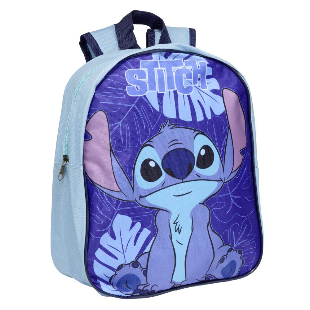 Sac à dos enfant Stitch bleu 26x10xH36cm
