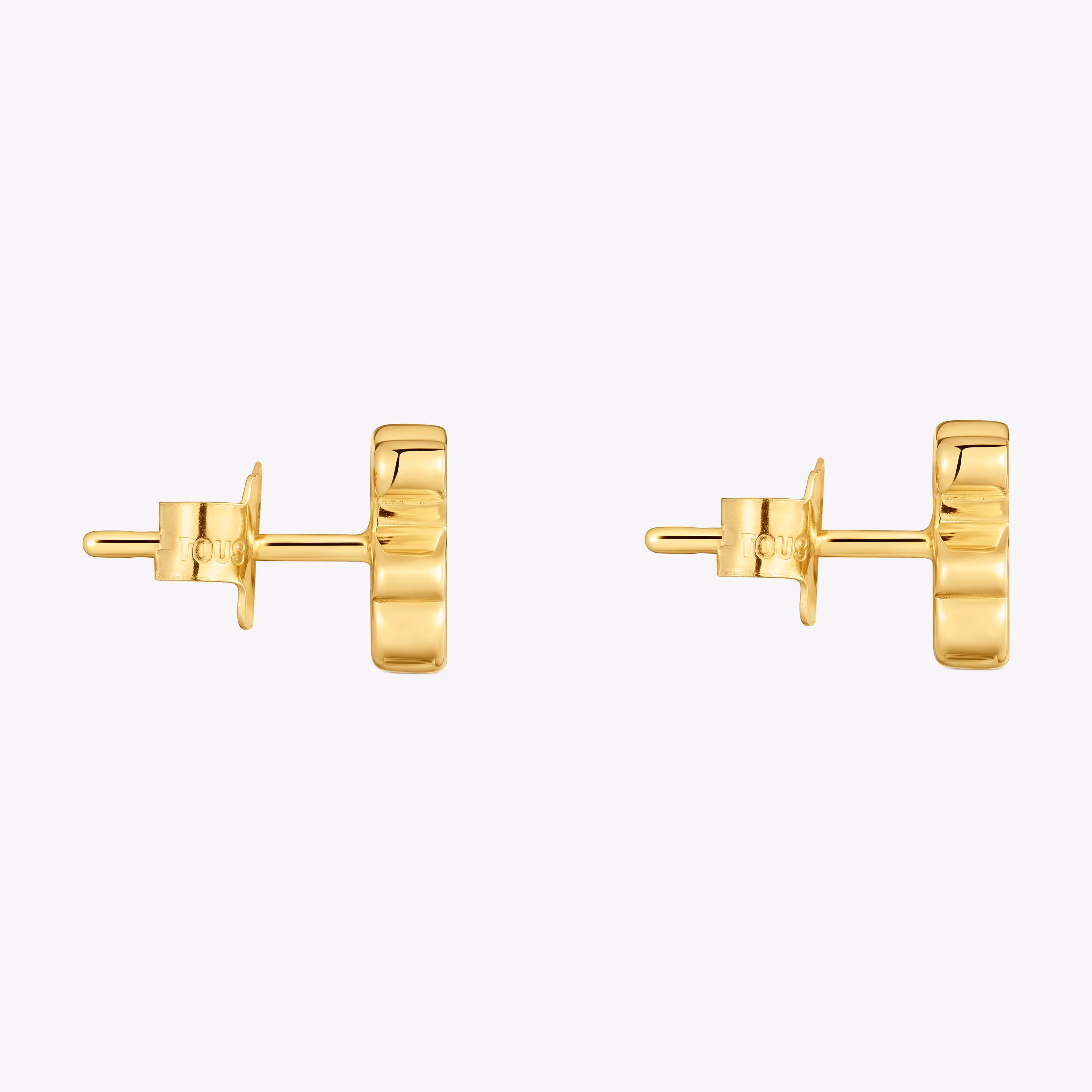 Pendientes oso de oro 8 mm Sweet Dolls