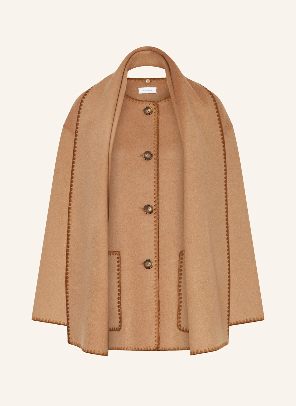 darling harbour Jacke mit abnehmbarem Schal