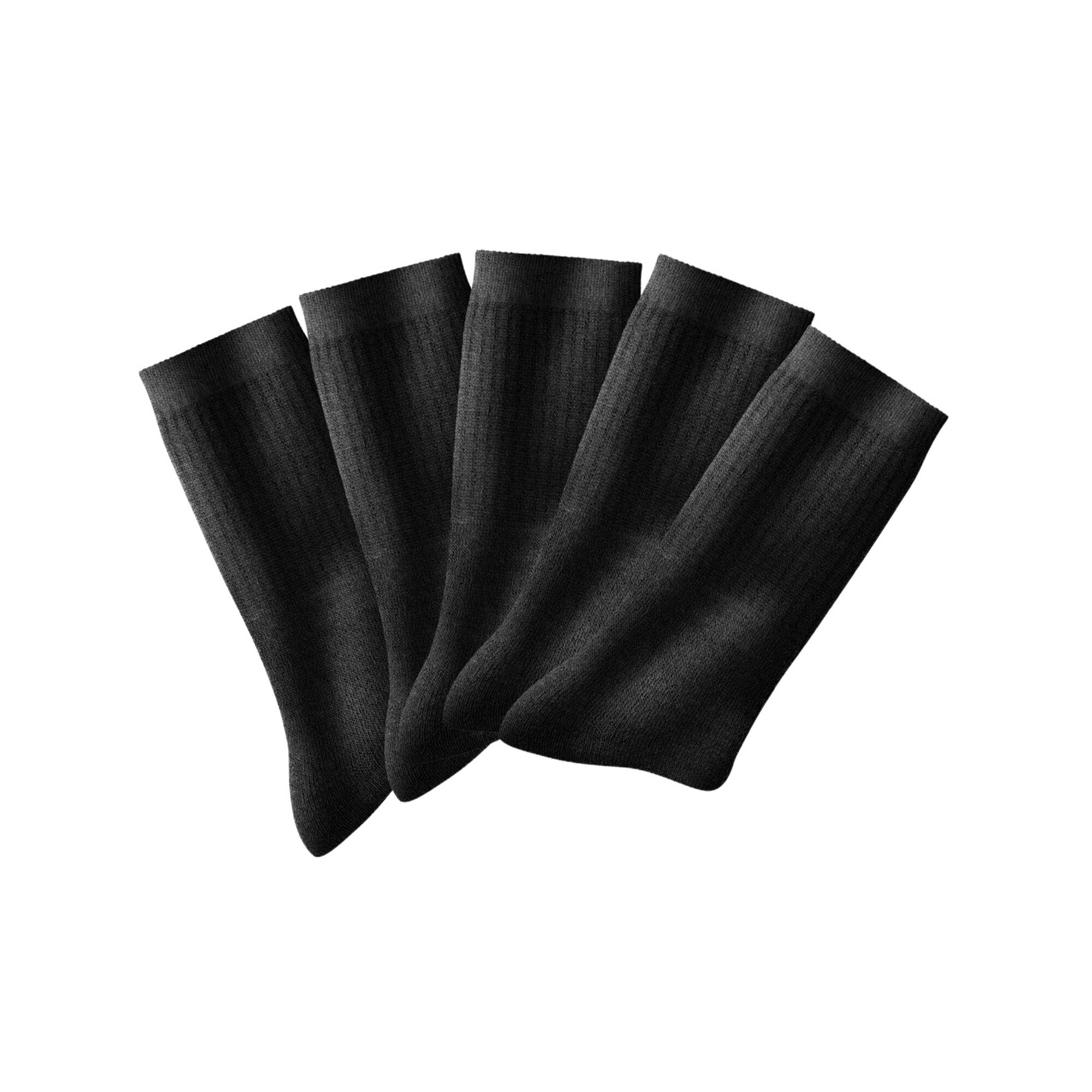Mi-chaussettes unies sport - lot de 10 paires