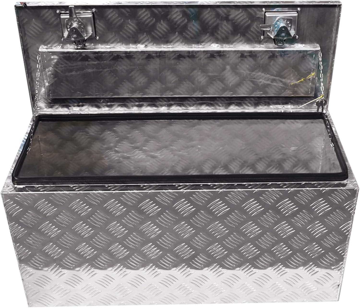 labwork 30 Aluminum Truck Tool Box with Lock for Pickup Trailer Flatbed RV Storage