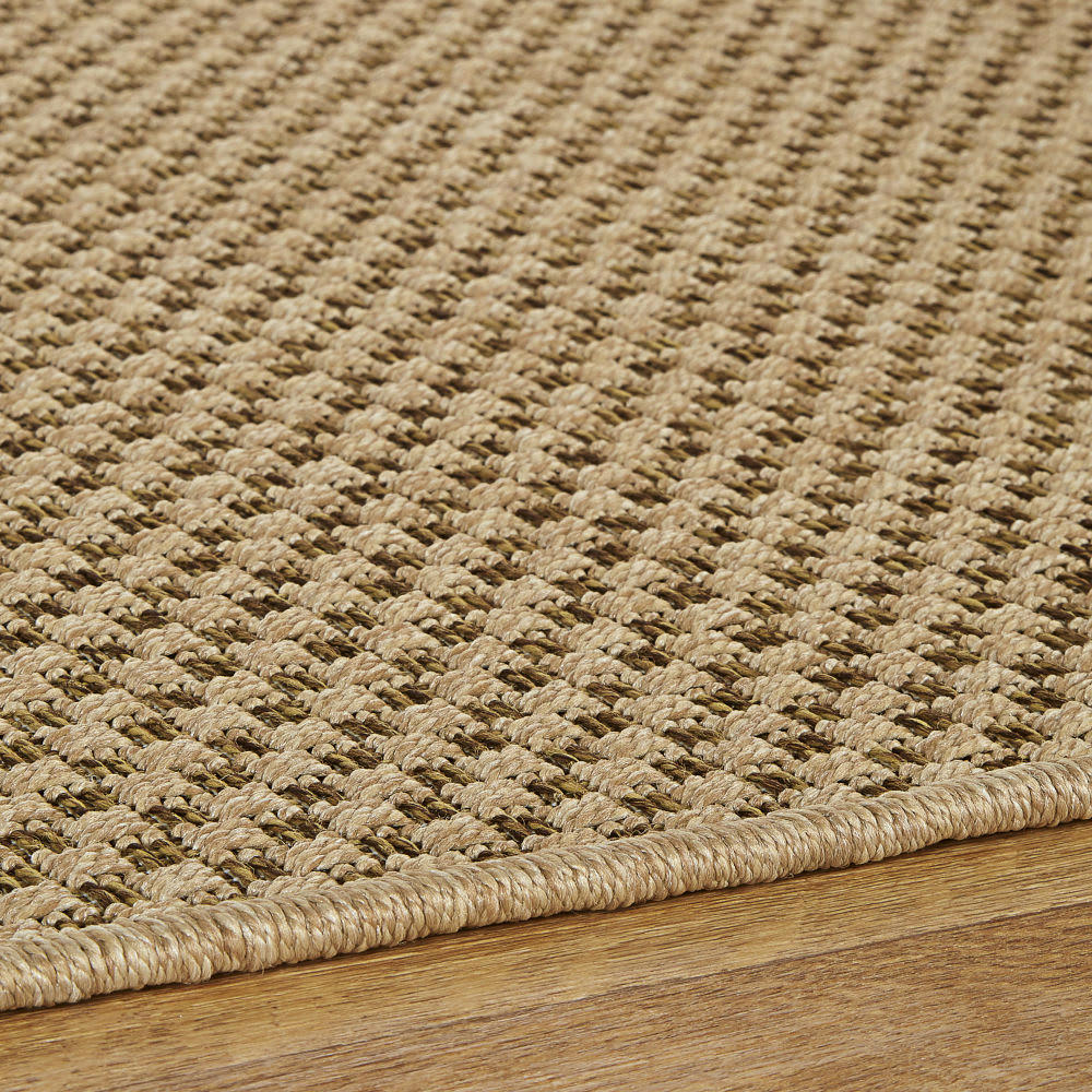DOTTY - Tapis tissé en polypropylène beige 80x150
