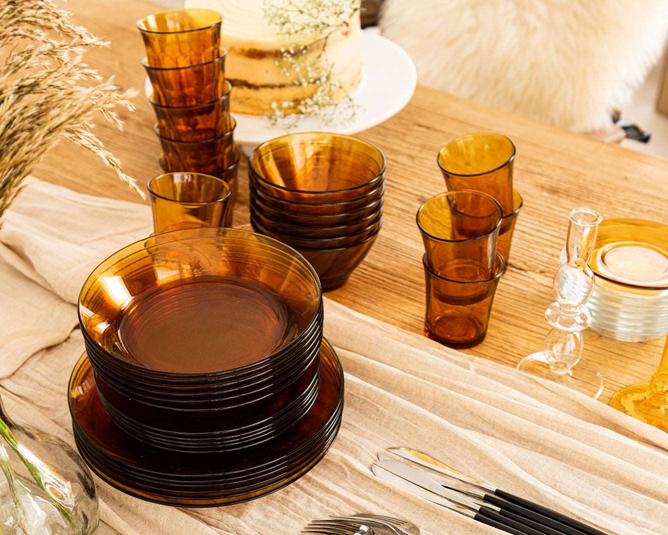 Lys - Plat de service - vermeil -  28cm