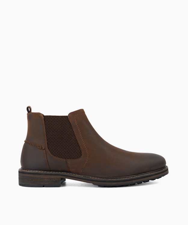 Chorleys Brown - Wide Fit Leather Chelsea Boots