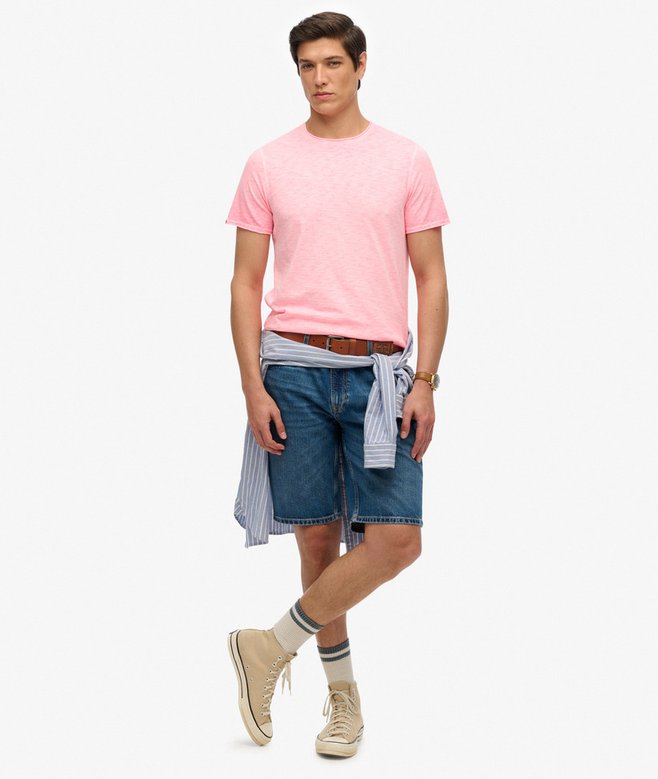 Raw Edge Slub T-Shirt