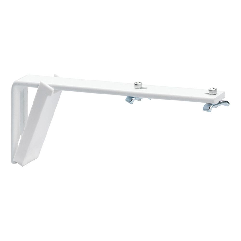 VINKEL KIRSCH TIL FLEXI-SKINNE 10CM HVIT