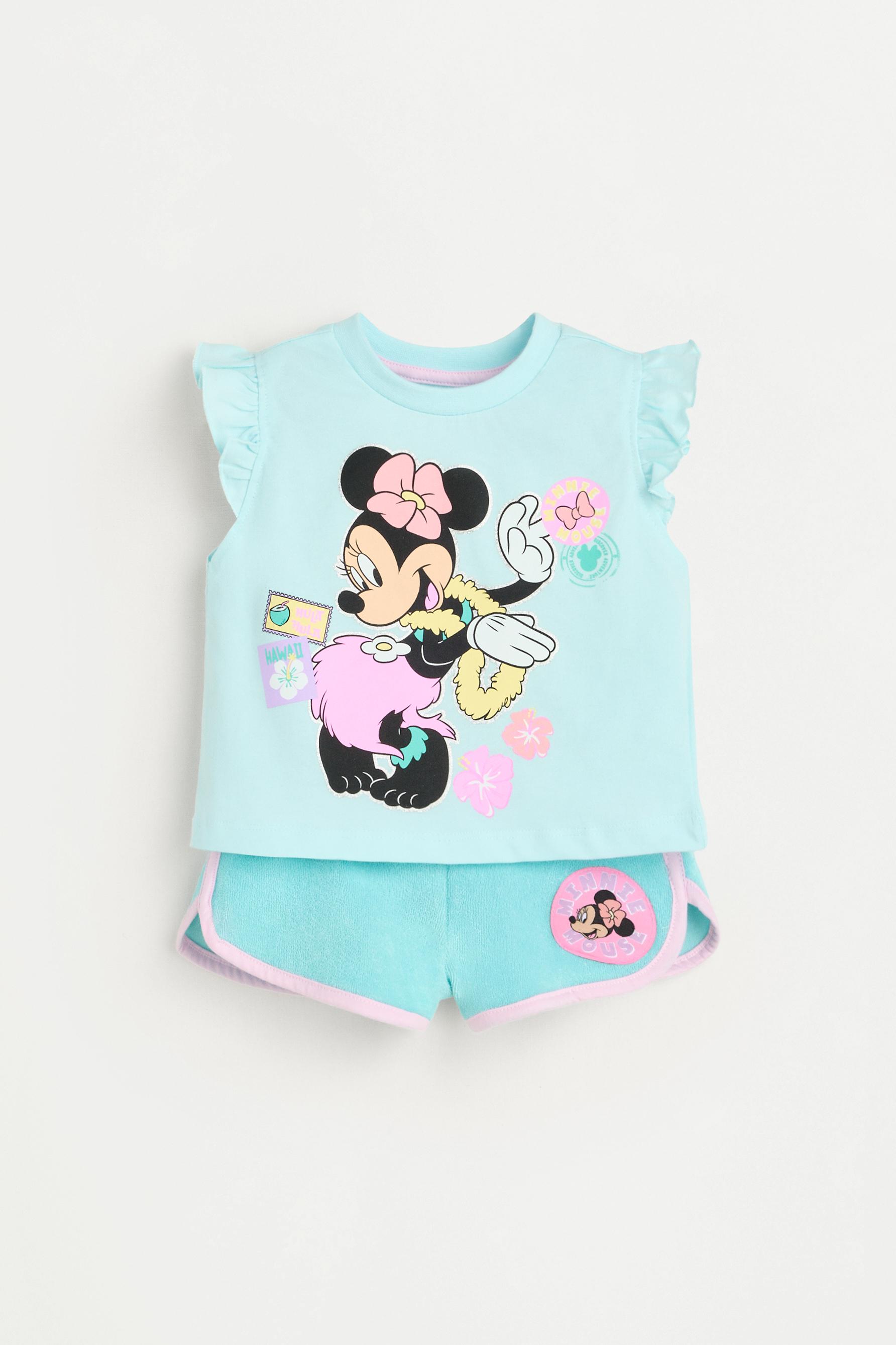 Set Minnie Mouse ©Disney camiseta volantes y short
