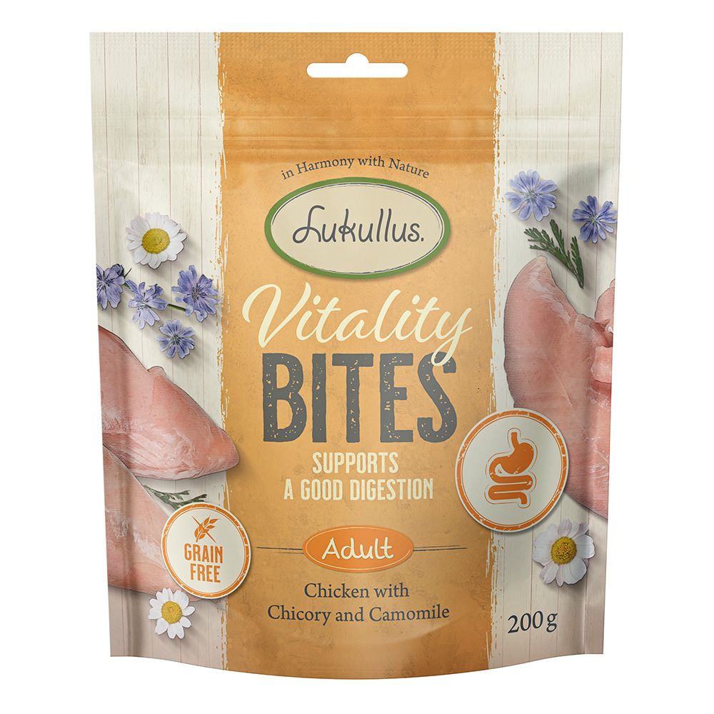 Lukullus Vitality Grain-Free Digestion Bites - Chicken