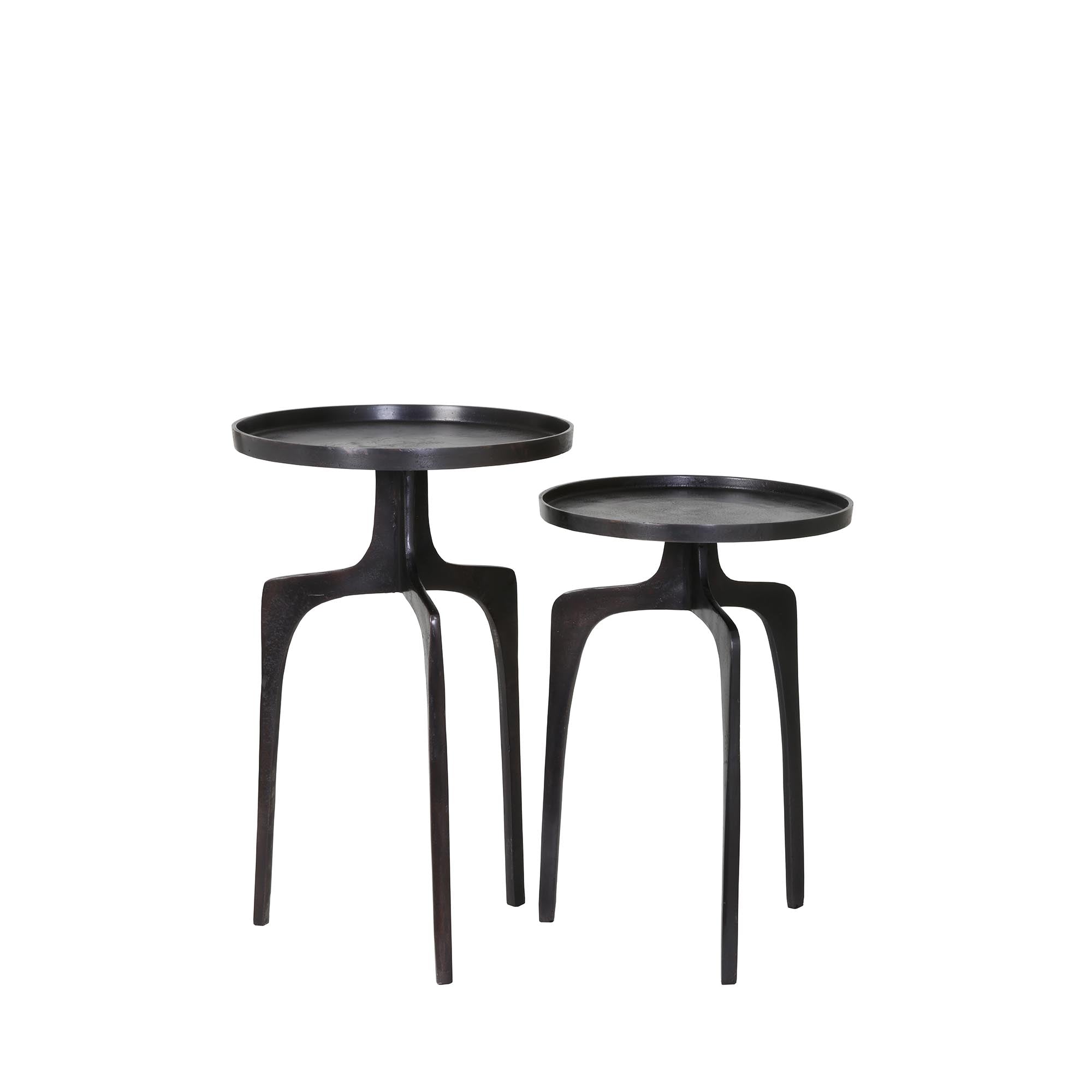 Light & Living bijzettafel PANO - brons - Ø41cm
