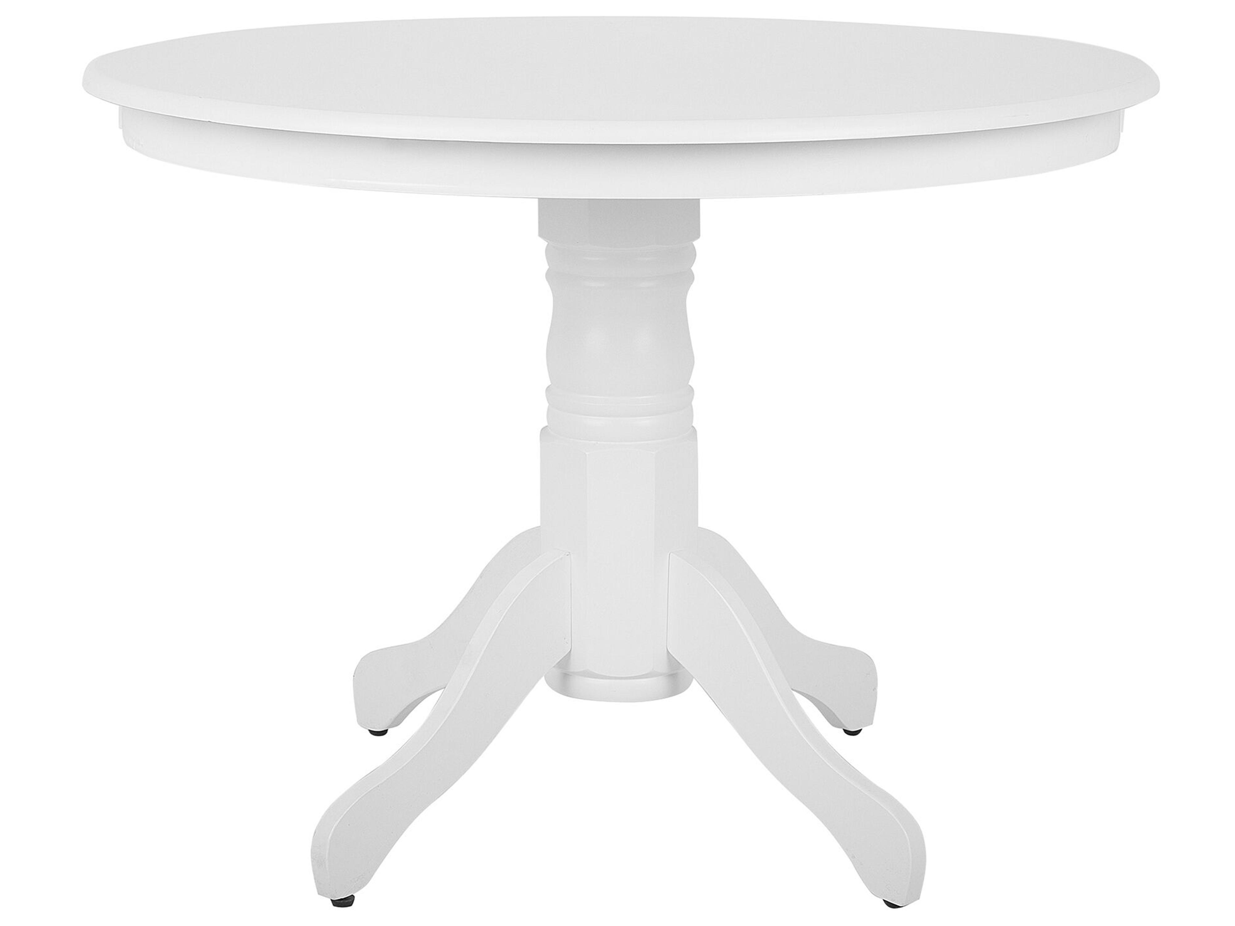 Extending Dining Table AKRON White 106/150 cm 106 cm