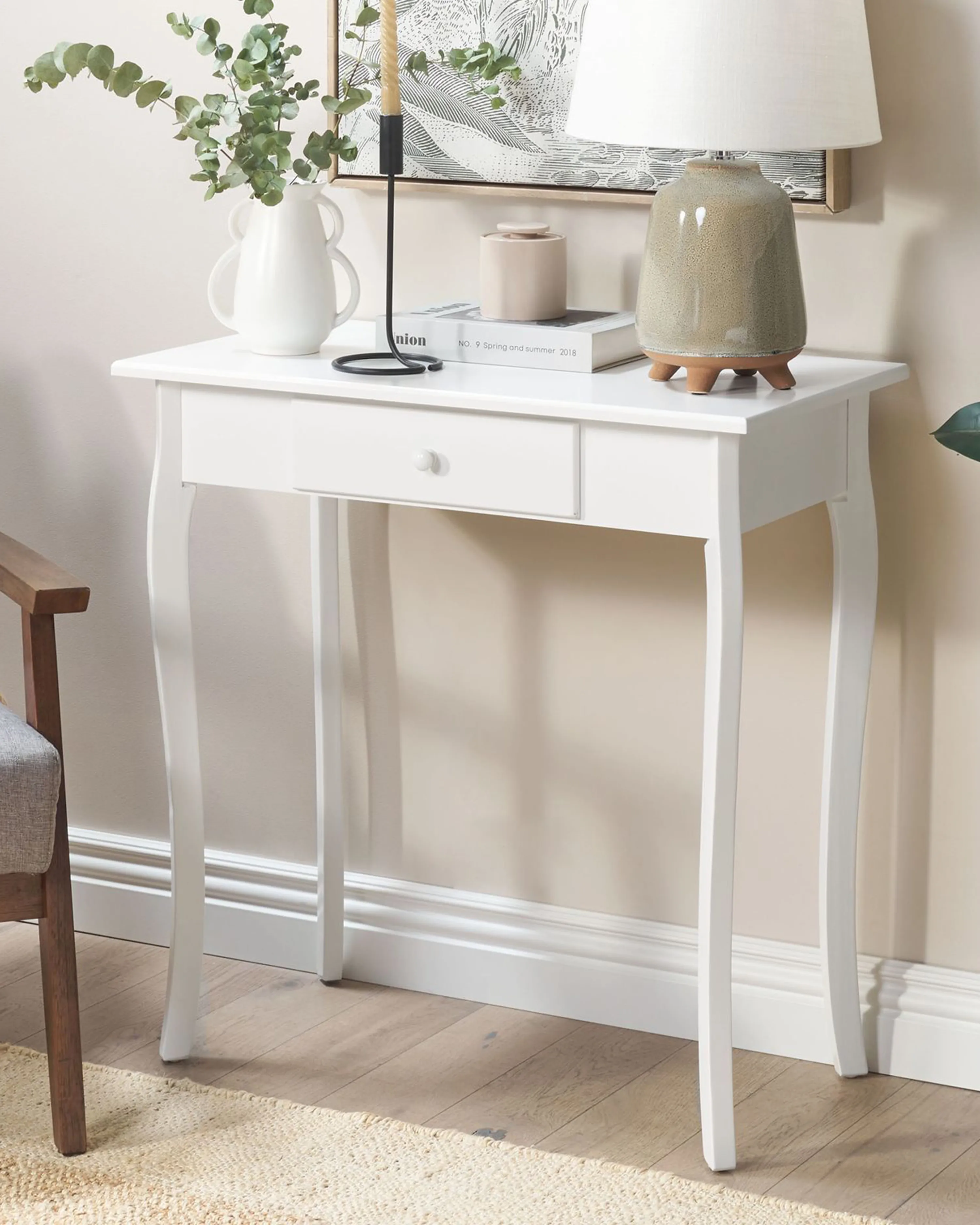 Console Table ALBIA White