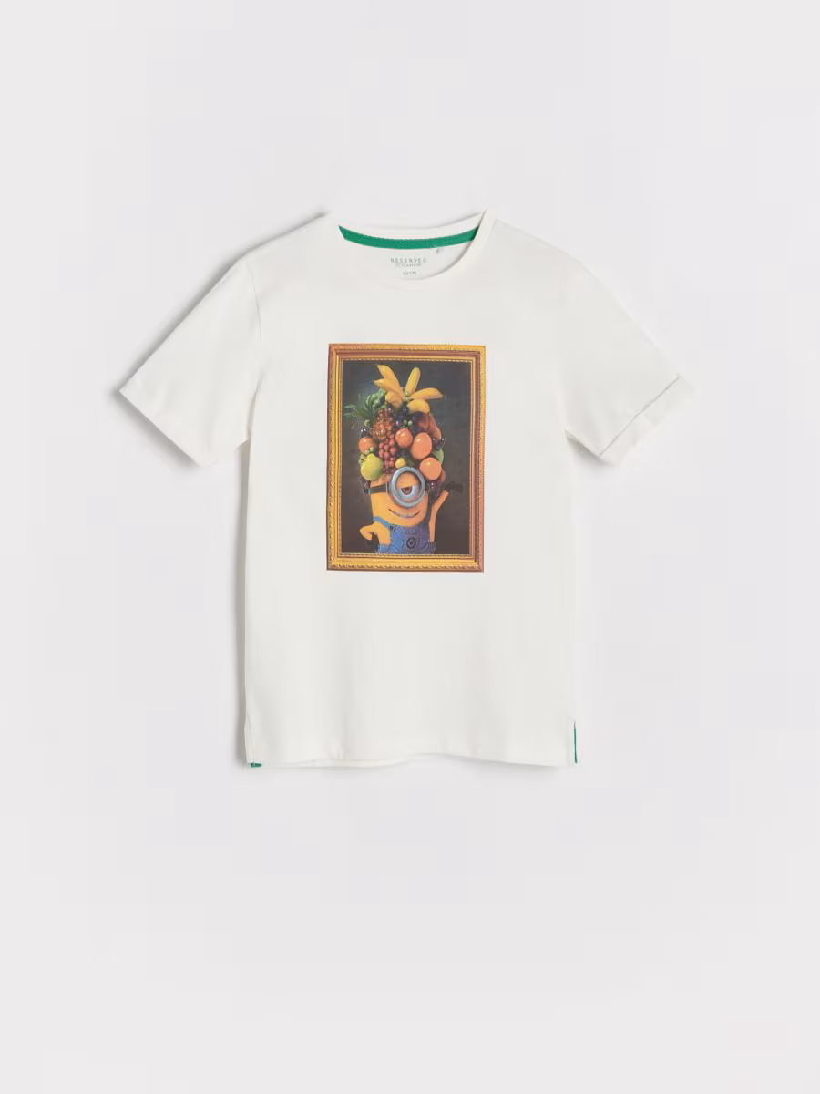 T-Shirt With Minions Print