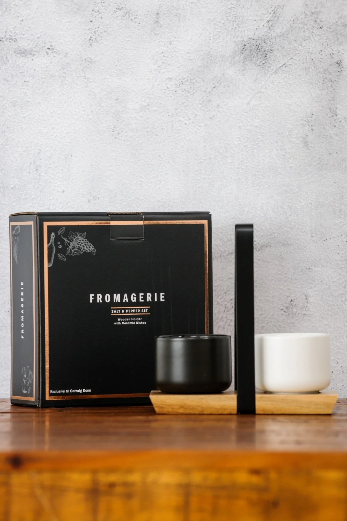 Acacia Wood Salt And Pepper Set