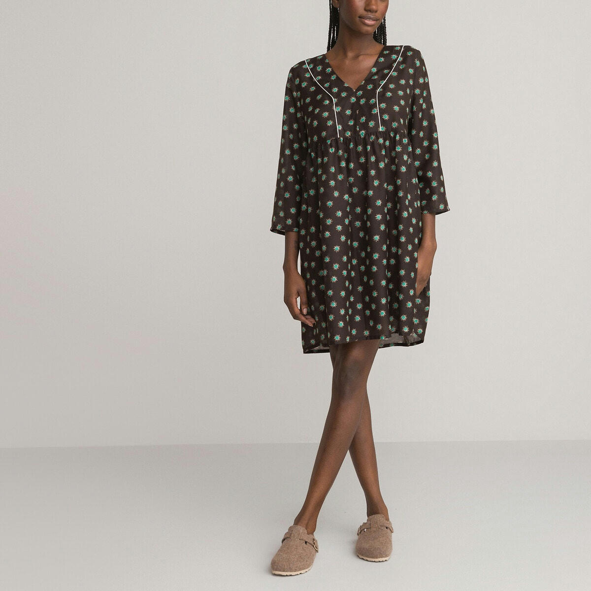 Chemise de nuit imprimée
