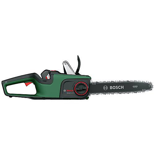 Bosch AdvancedChain Tronçonneuse sans fil 36 V, moteur sans balais, lubrification auto, frein QuickStop, avec batterie