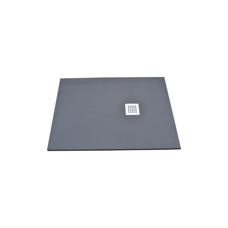 Receveur de douche Nola gris rectangle 140 x 90 cm AYOR BATHROOM