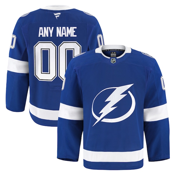 Tampa Bay Lightning  Home Authentic Pro Custom Jersey - Blue