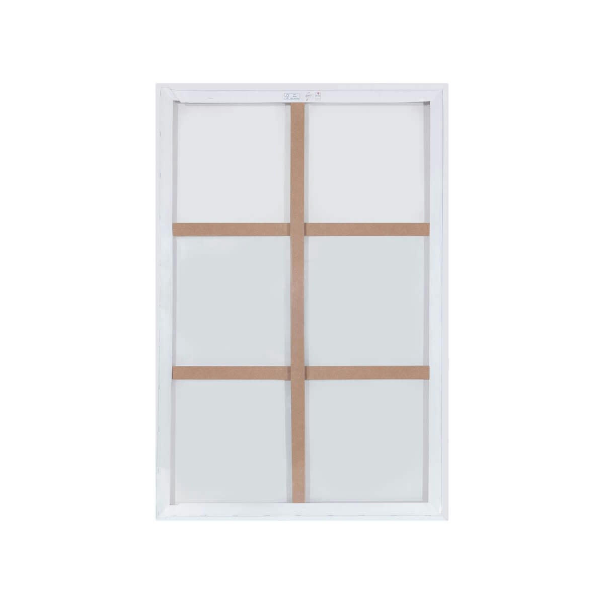 FLEUR - Tableau sur toile charme clair 65x97 cm