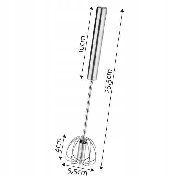KADAX Obrotowy ubijak do piany 25.5 cm