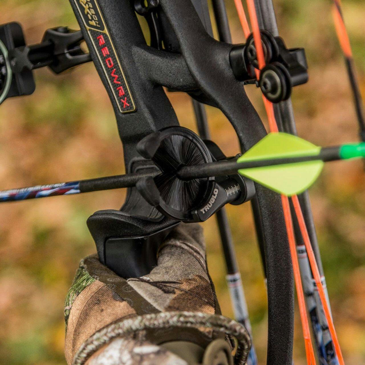 TruGlo EZ Rest Full Containment Brush Arrow Rest, Black
